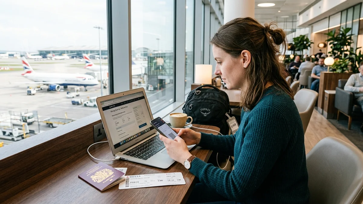 Traveler Modifying Allegiant Flight Itinerary Online