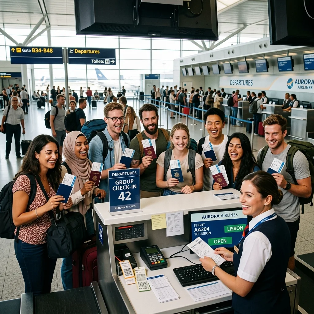 Copa Airlines Group Flight Ticket Coordination
