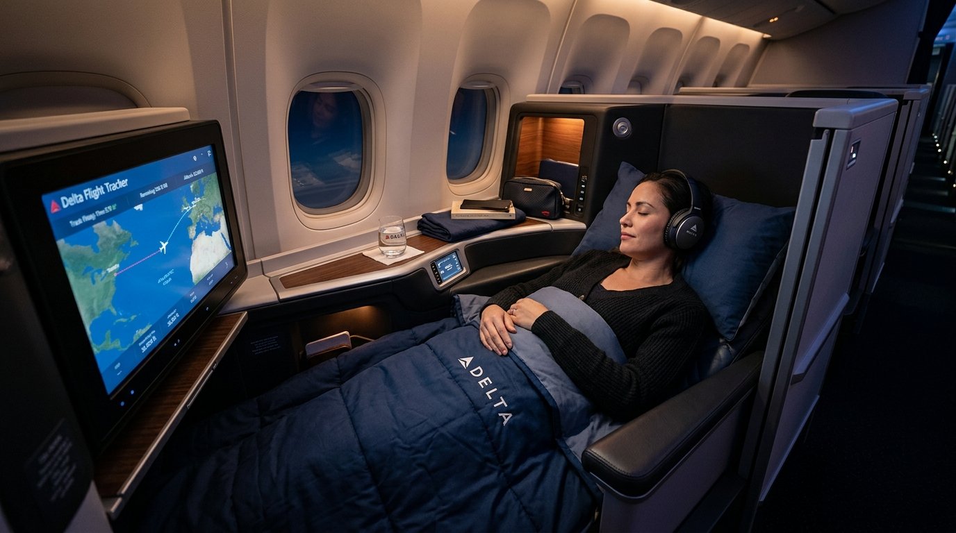Delta Basic Business Delta One Lie-Flat Suite