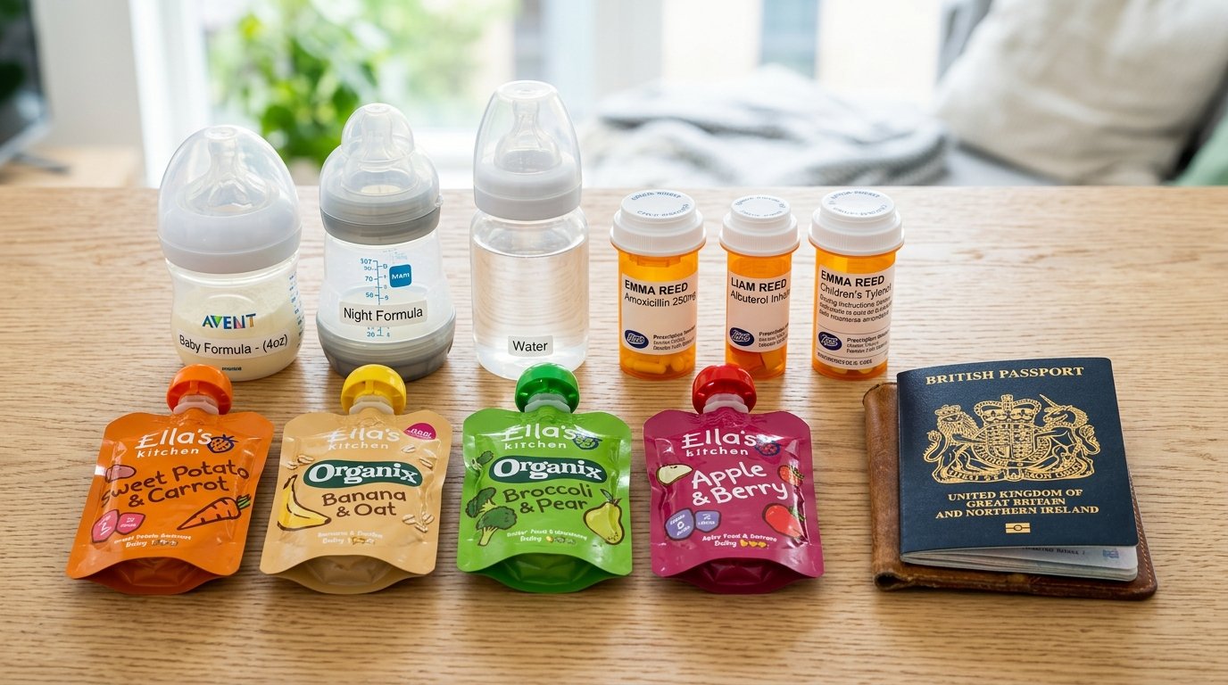Baby Formula, Breast Milk, and Medical Liquid Exemptions for Delta Flight