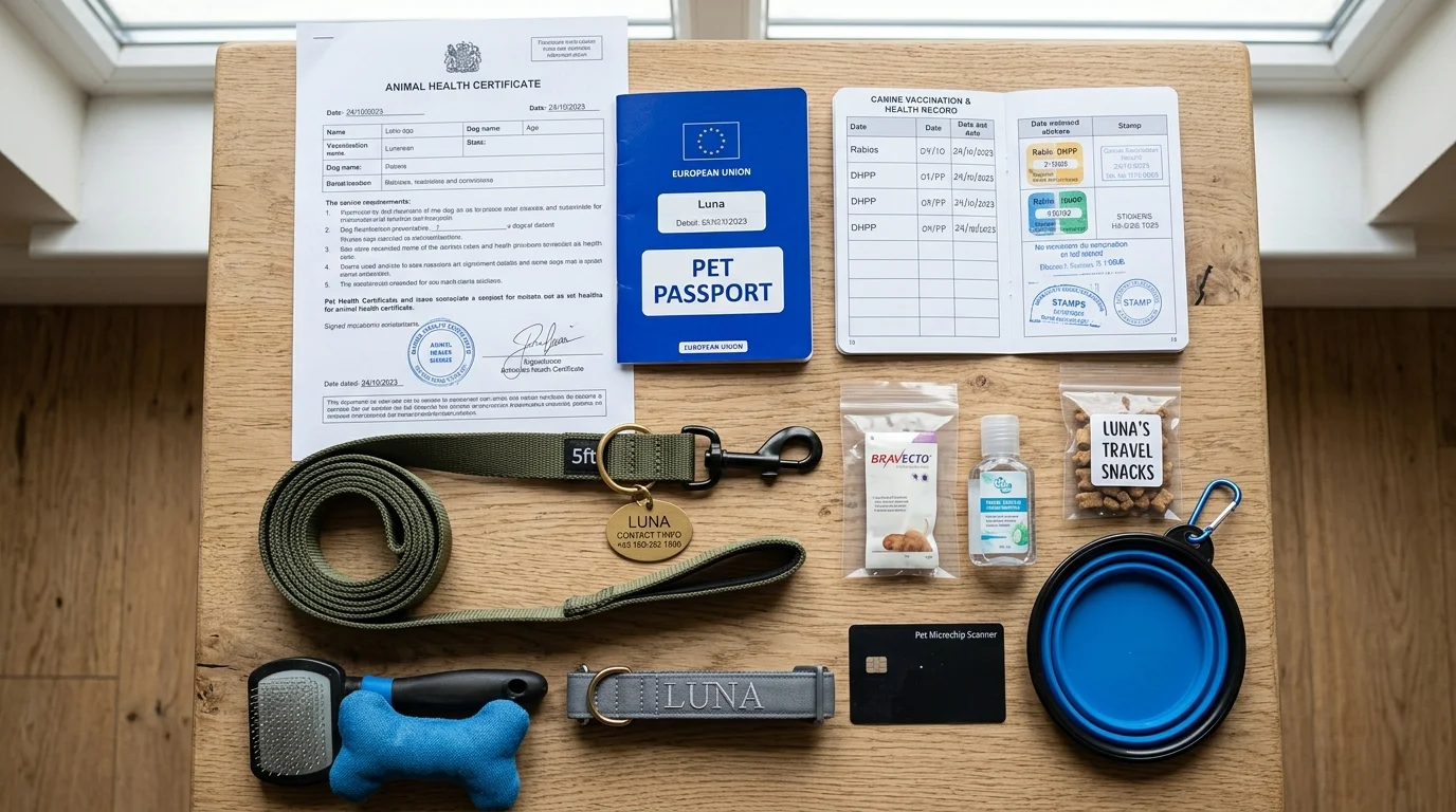 Delta Pet Travel Preparation - Health Certificates & Documents