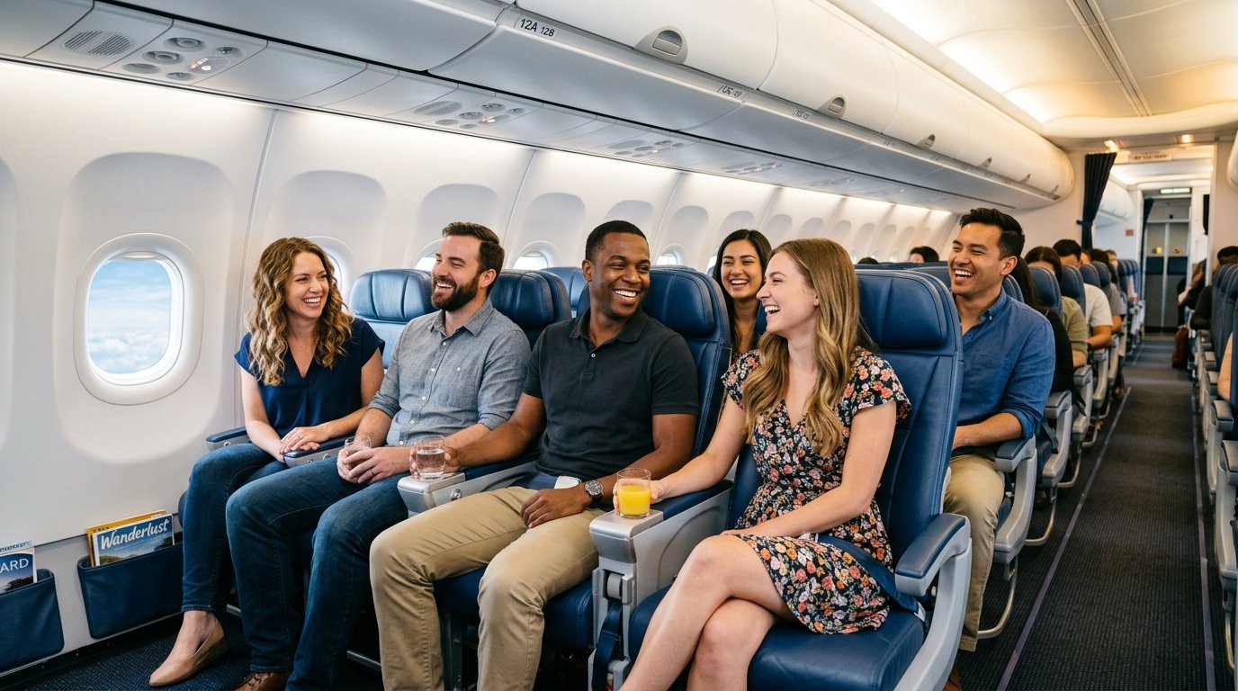 JetBlue Group Seating and In-Flight Experience